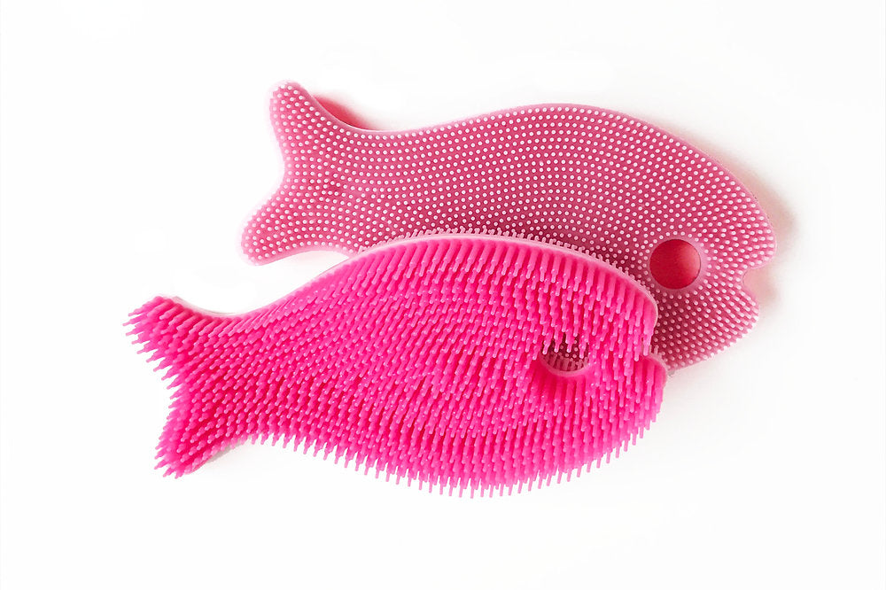 Squigee - Esponja para Cuerpo en forma de pez - Varios colores
