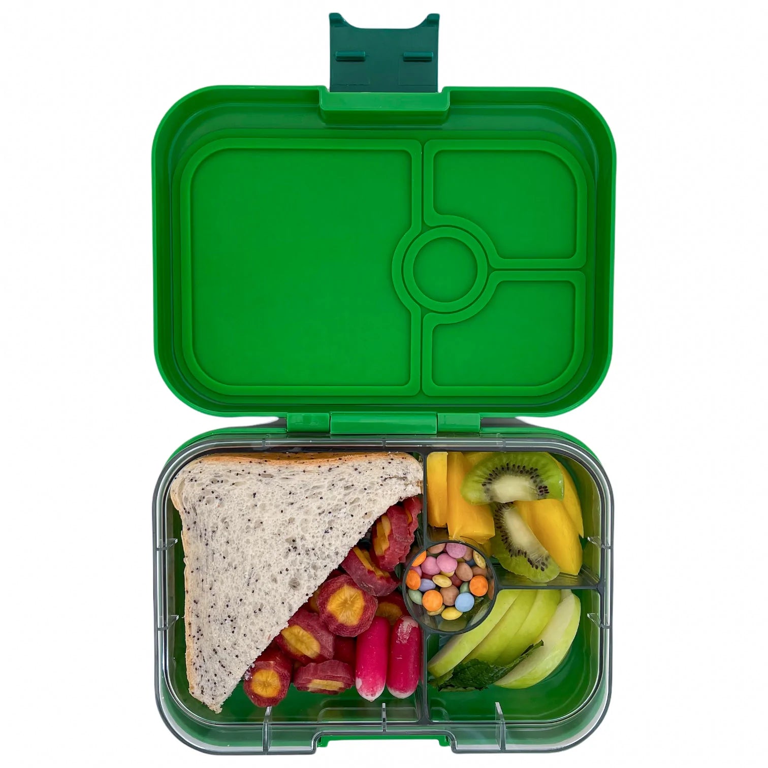 YUMBOX PANINO - Lonchera con 4 compartimentos