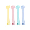 Loulou Babies & Kids - Set de 4 cucharas de silicon para bebé