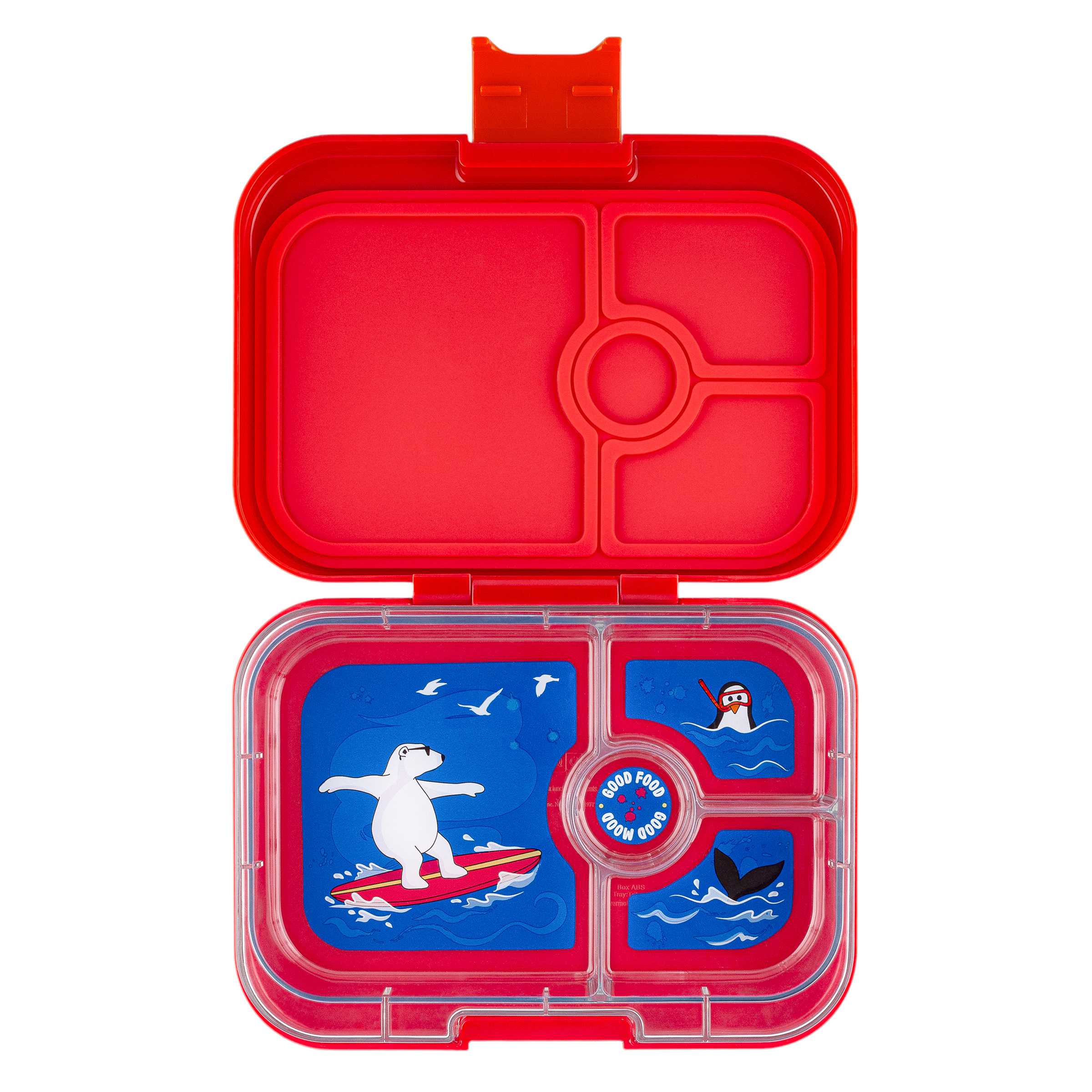 YUMBOX PANINO - Lonchera con 4 compartimentos
