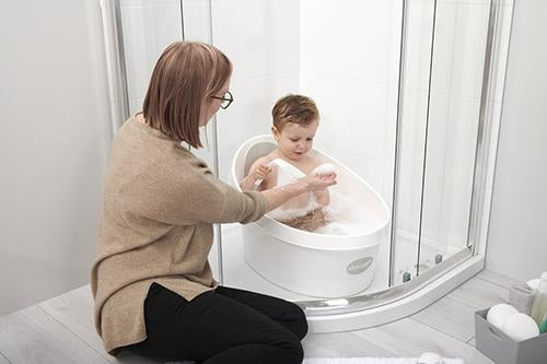 Shnuggle - Tina para niño con tapón de 12 meses+