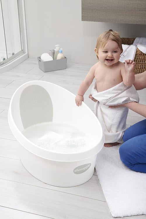 Shnuggle - Tina para niño con tapón de 12 meses+