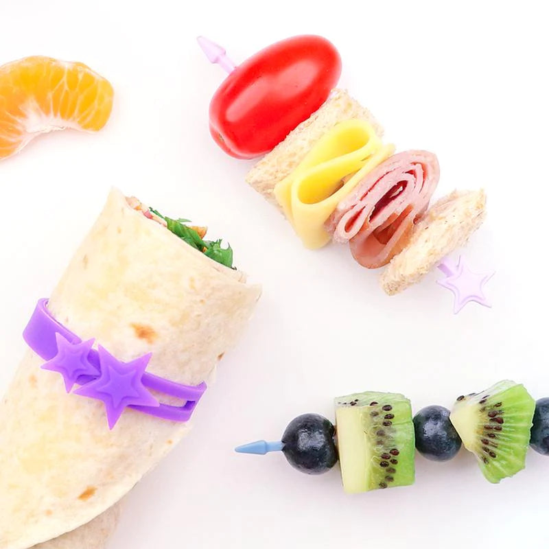 The Lunch Punch - Silicone Wrap bands - Banda para amarrar tacos, wrap y más