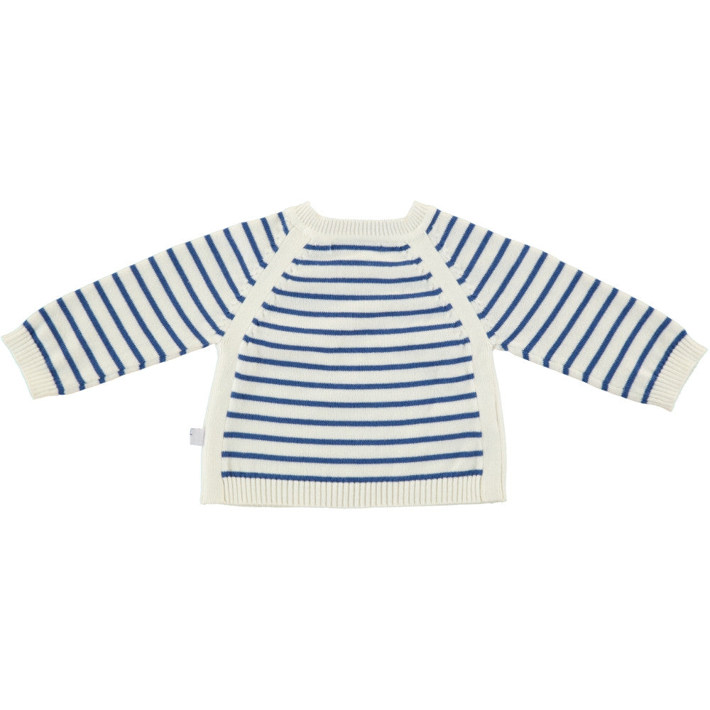 Mon Marcel Suéter de algodón con manga larga de raya para bebe Alvar, Mon Marcel - Trésor de Zoë