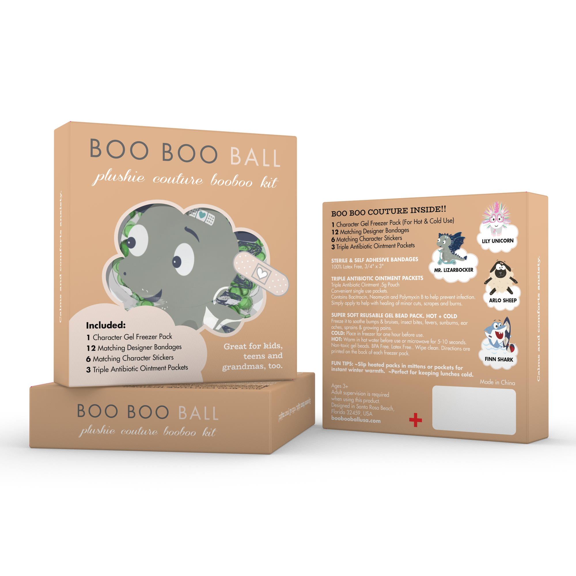 Boo Boo Ball - MINI KIT de primeros auxilios, Trésor de Zoë - Trésor de Zoë