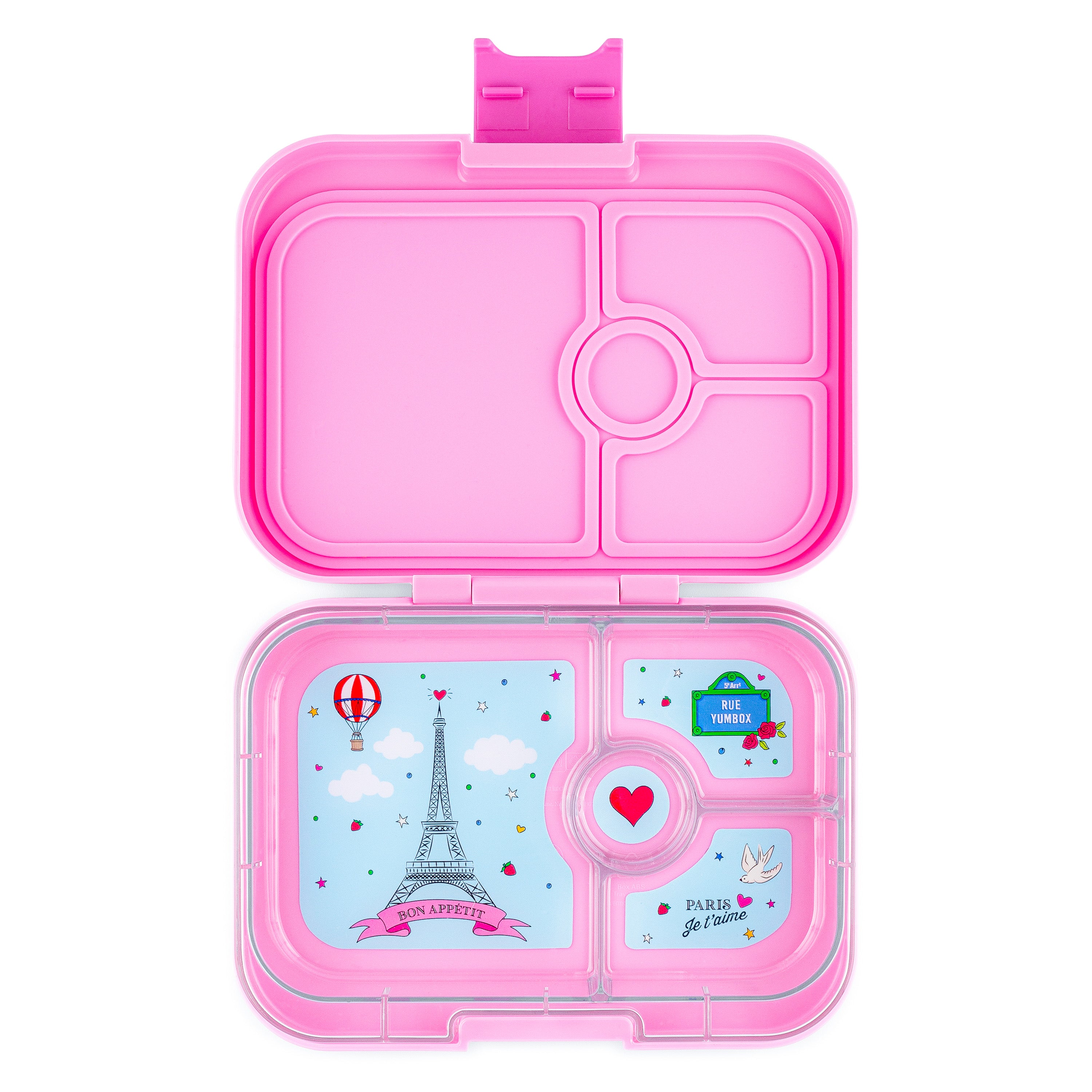 YUMBOX PANINO - Lonchera con 4 compartimentos