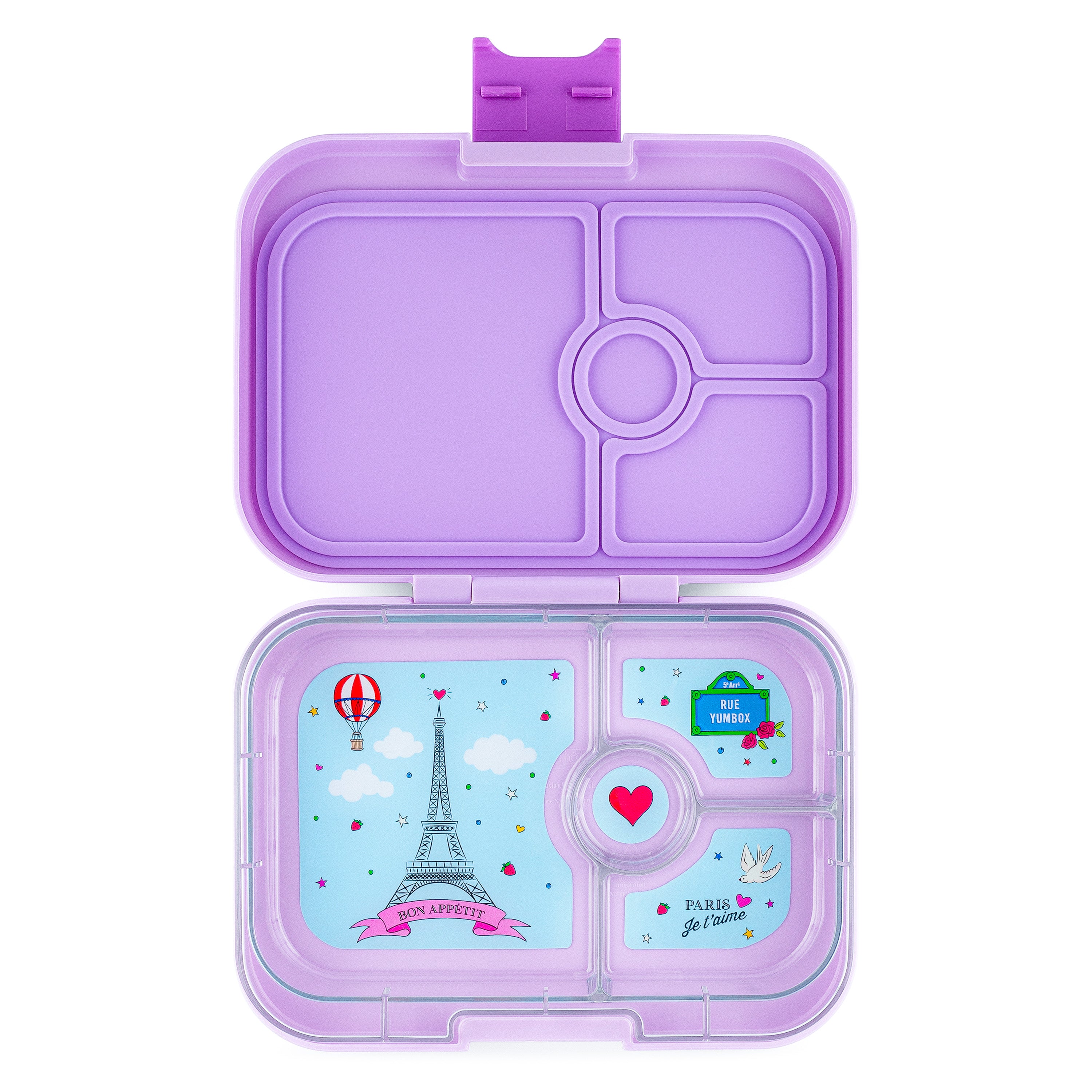 YUMBOX PANINO - Lonchera con 4 compartimentos