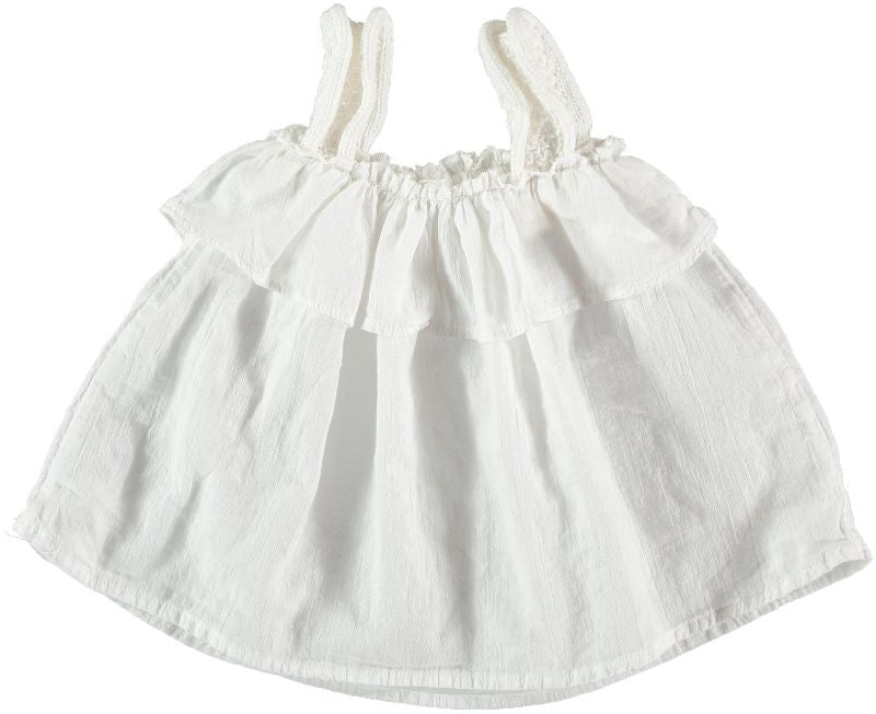 Búho Vestido de algodón para bebe Noelia, Búho - Trésor de Zoë