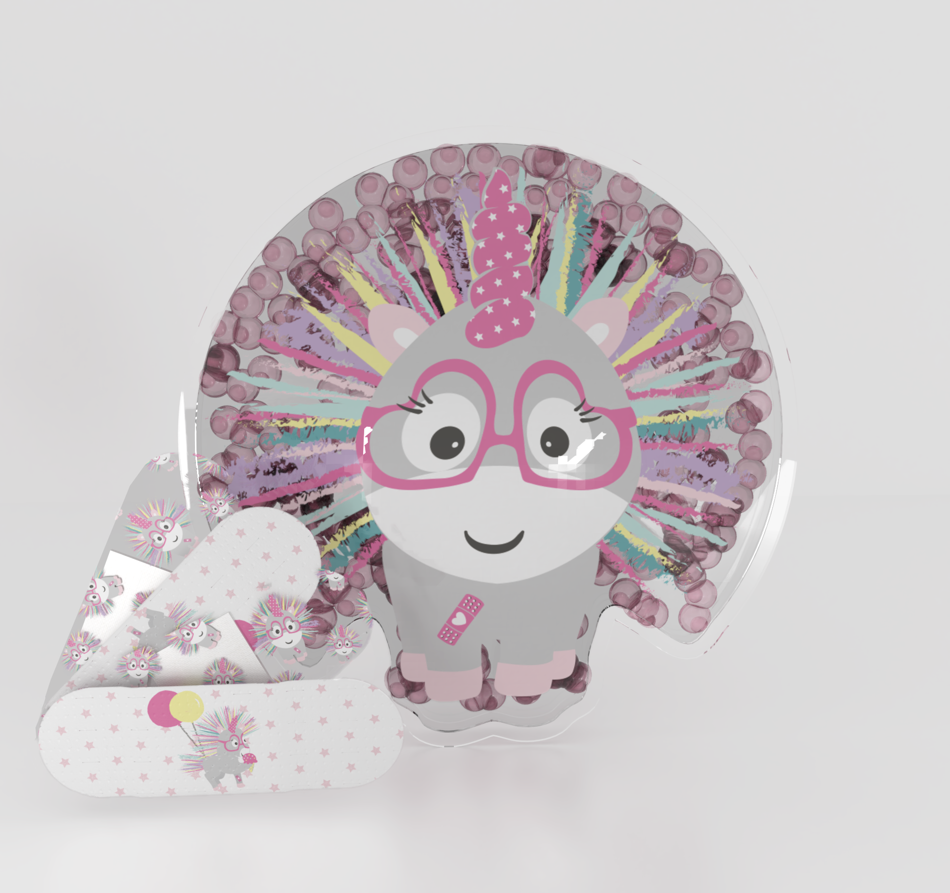 Boo Boo Ball - MINI KIT de primeros auxilios, Trésor de Zoë - Trésor de Zoë